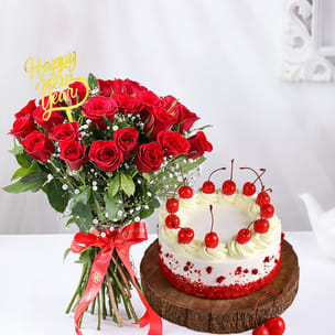 Rosy Revelry & Velvet Dreams New Year Combo Rosy Revelry & Velvet Dreams New Year Combo